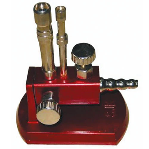 Bunsen Burner, Double Tubes, Red