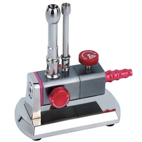 Bunsen Burner, Double Tubes, Silvery