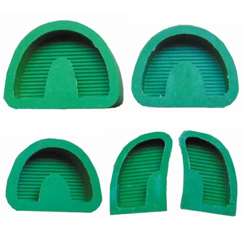 Rubber Model Base Mould, with Tongue, Green