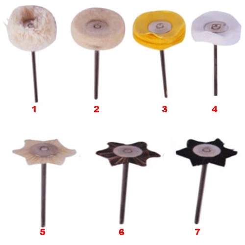 Polishing Brush, with Handle, 100pcs/pack, 1