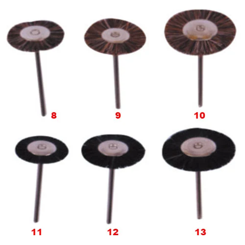Polishing Brush, with Handle, 100pcs/pack, 2