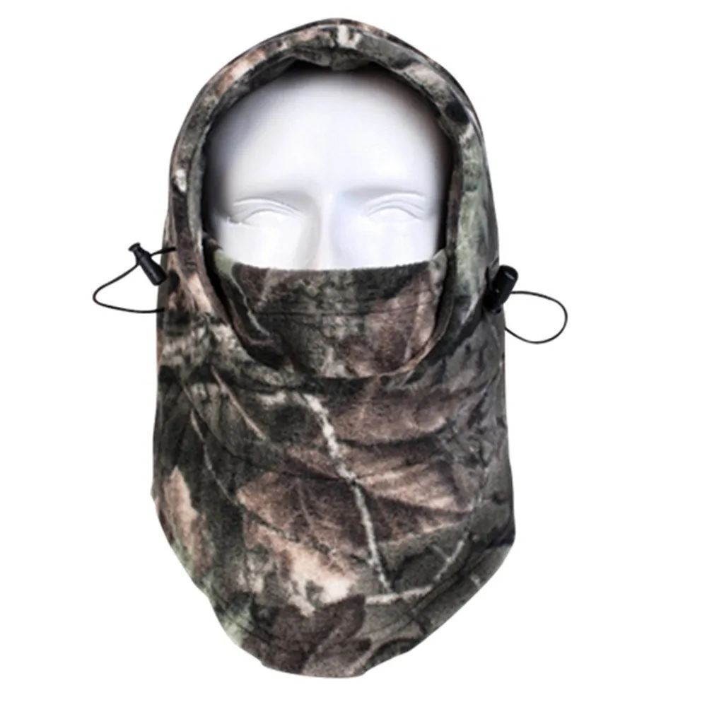 Fleece Balaclava Camo Green
