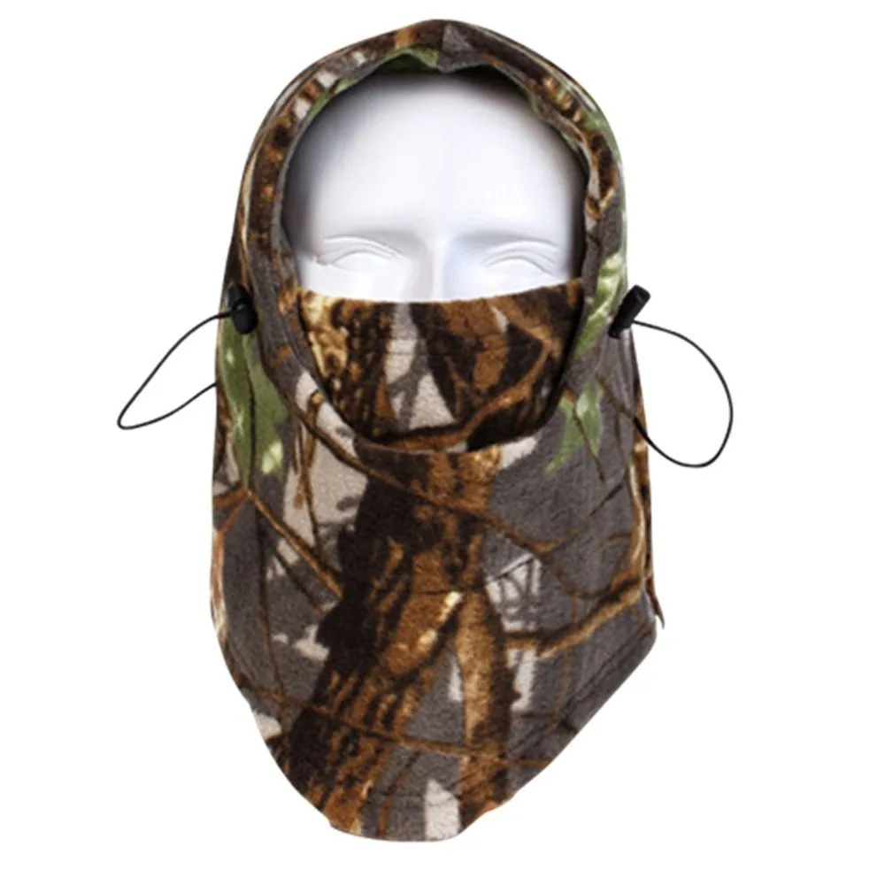 Fleece Balaclava Camo Forest