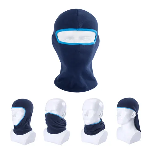Balaclava Thermal Fleece Windproof Full Face Mask Black view 2