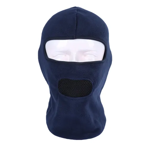Balaclava Windproof Thermal Fleece Full Face Blue