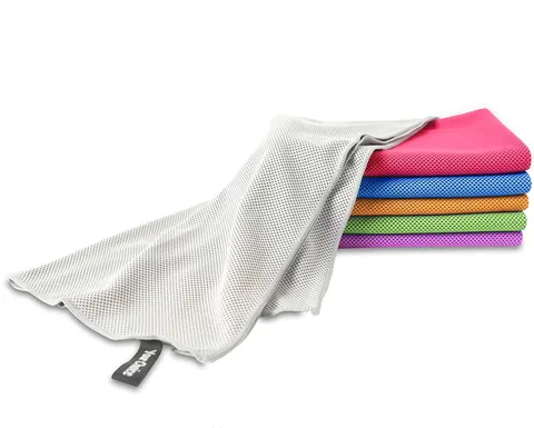 Instant Cooling  Sports Towel Gray - 16 x 32 Inch view 2