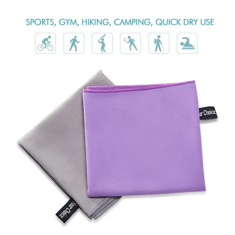 Microfiber Outdoors Sports Towel 16*32" 2 Pack view 4