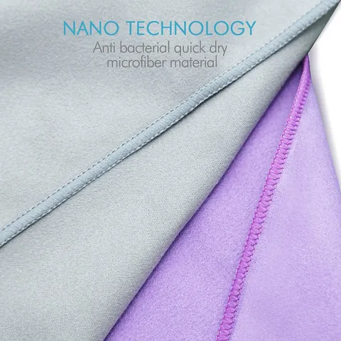 Microfiber Outdoors Sports Towel 16*32" 2 Pack view 3