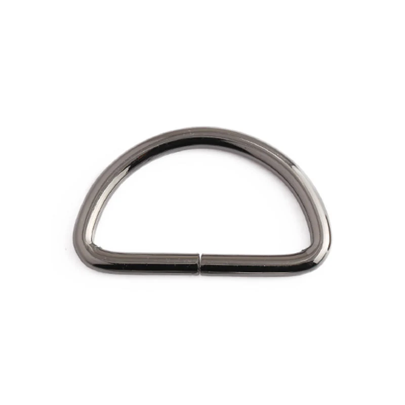 1-1/2 Inch Iron D Ring for Bags, finish range