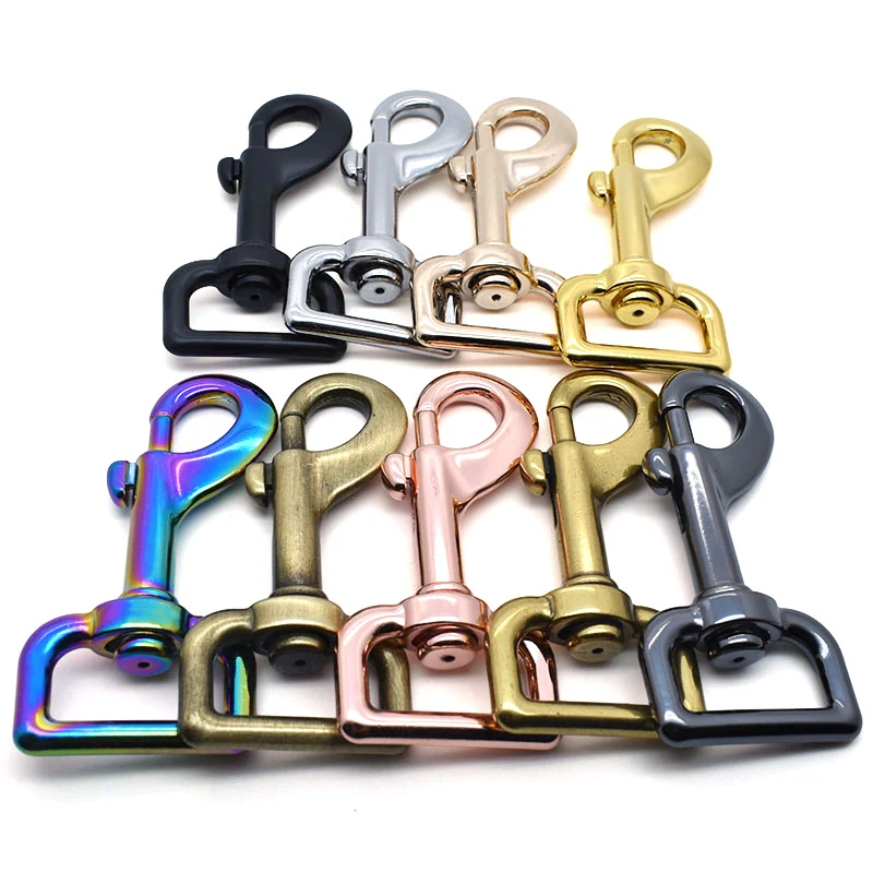 1 Inch Dog Hook in Zinc Alloy or Brass, shown in the standard finish
