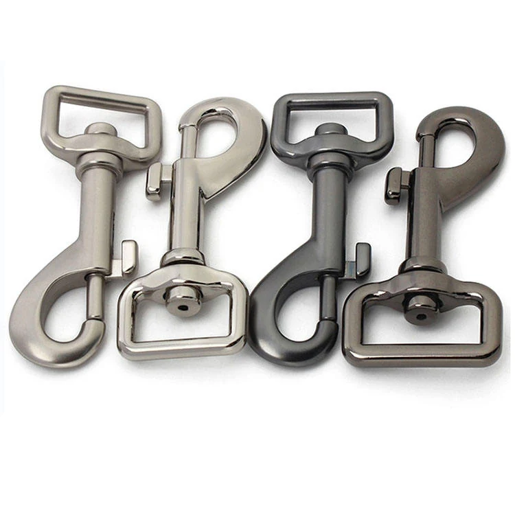 1 Inch Dog Hook in Zinc Alloy or Brass, detail view