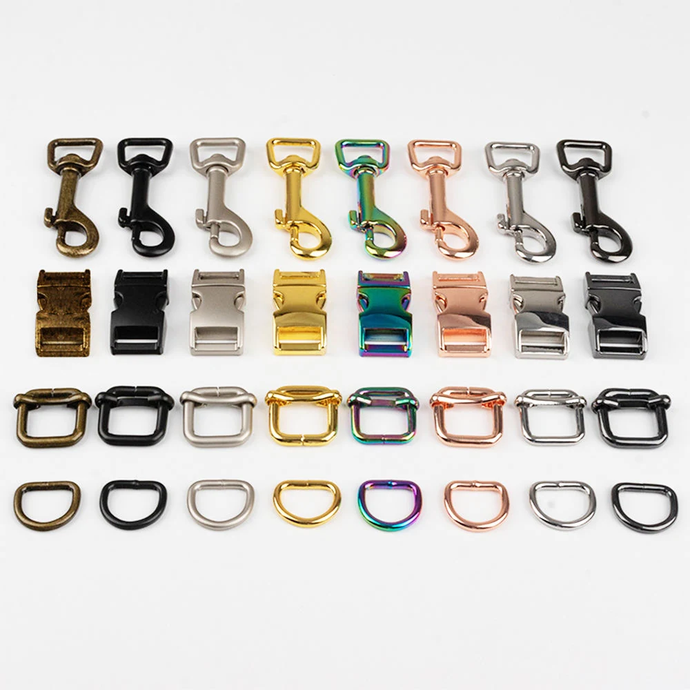 3/4 Inch Zinc Alloy Dog Hook, shown in the standard finish