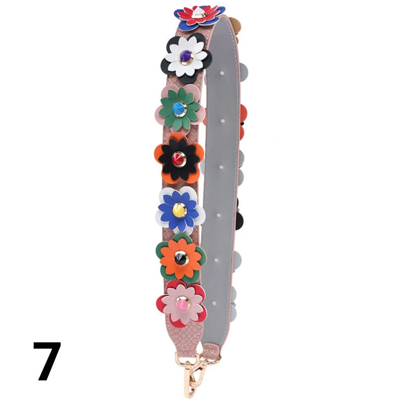 Adjustable Leopard Print Shoulder Bag Strap, in use on a strap