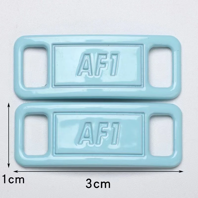 Colourful Shoelace Buckle for Sneakers, close up of the gate