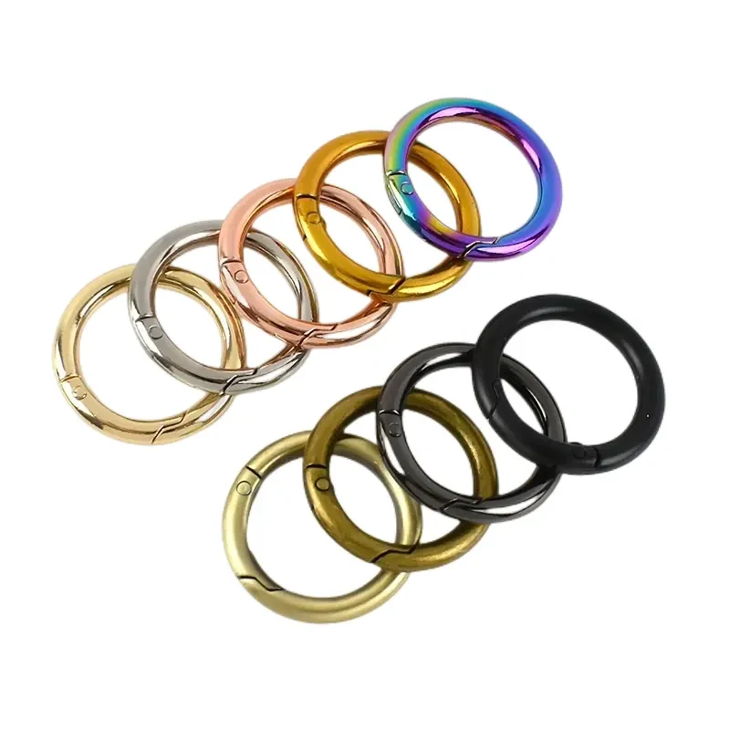 Trigger Spring O Ring Carabiner Hook, shown in the standard finish