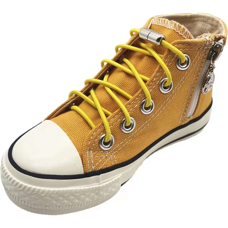 Metal Shoelace Buckle in Brass Aluminium or Zinc, detail view