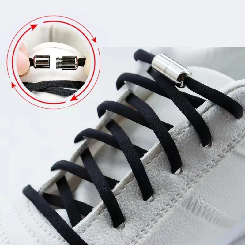 Metal Shoelace Buckle in Brass Aluminium or Zinc, size comparison