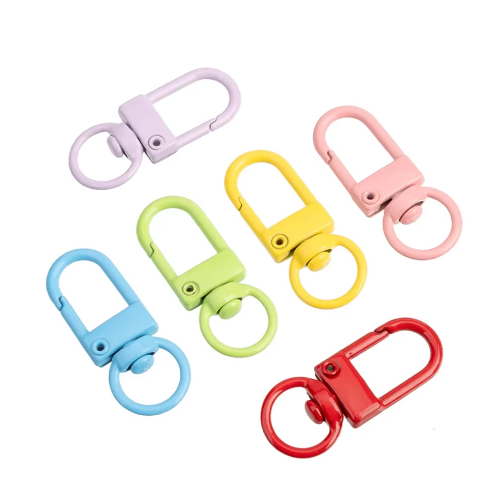 9 mm Painted Snap Hook for Keychains and Small Straps, finish range