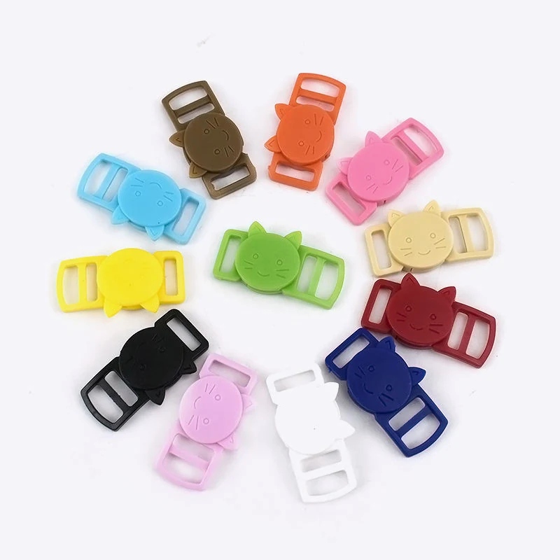 Custom Plastic Side Release Buckle, shown in the standard finish
