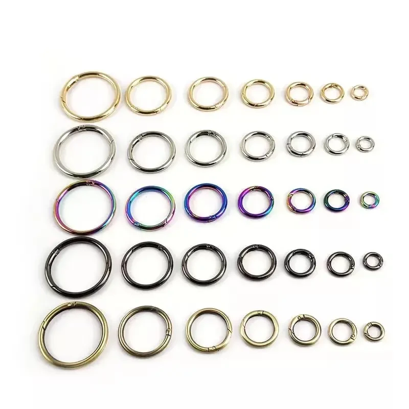 Spring O Ring for Bag Accessories, shown in the standard finish