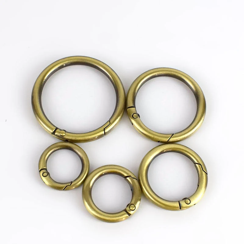 Spring O Ring for Bag Accessories, detail view