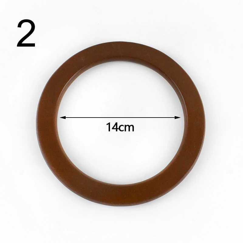 Purse and Bag Handle in Iron or Wood, finish range