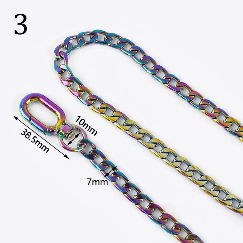 Fashion Purse Chain, finish range