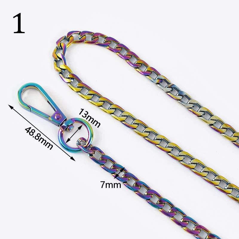 Fashion Purse Chain, close up of the gate