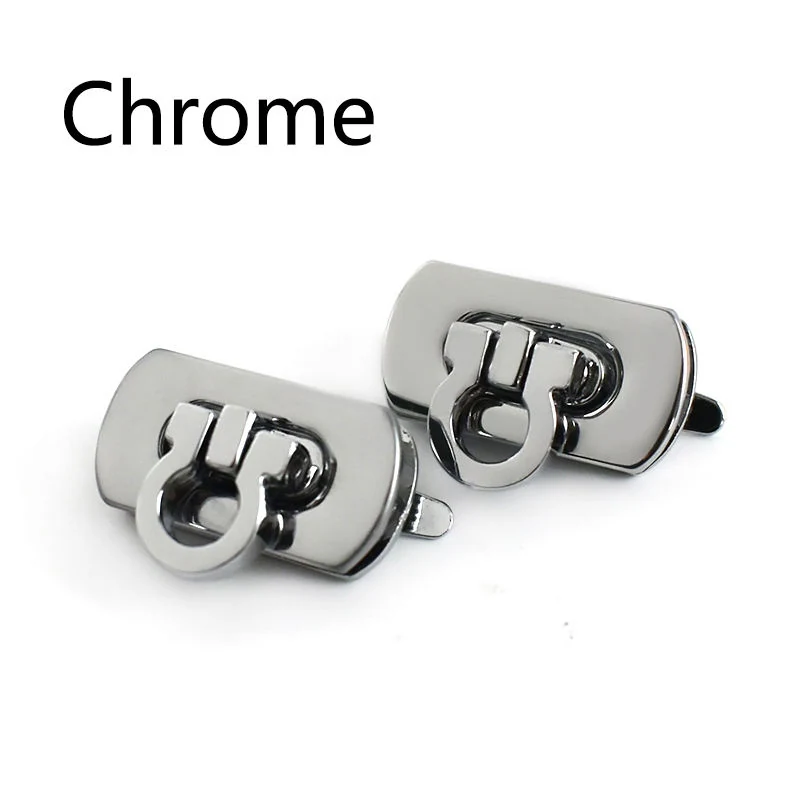 Rectangle Handbag Lock 31 mm by 17 mm, detail view