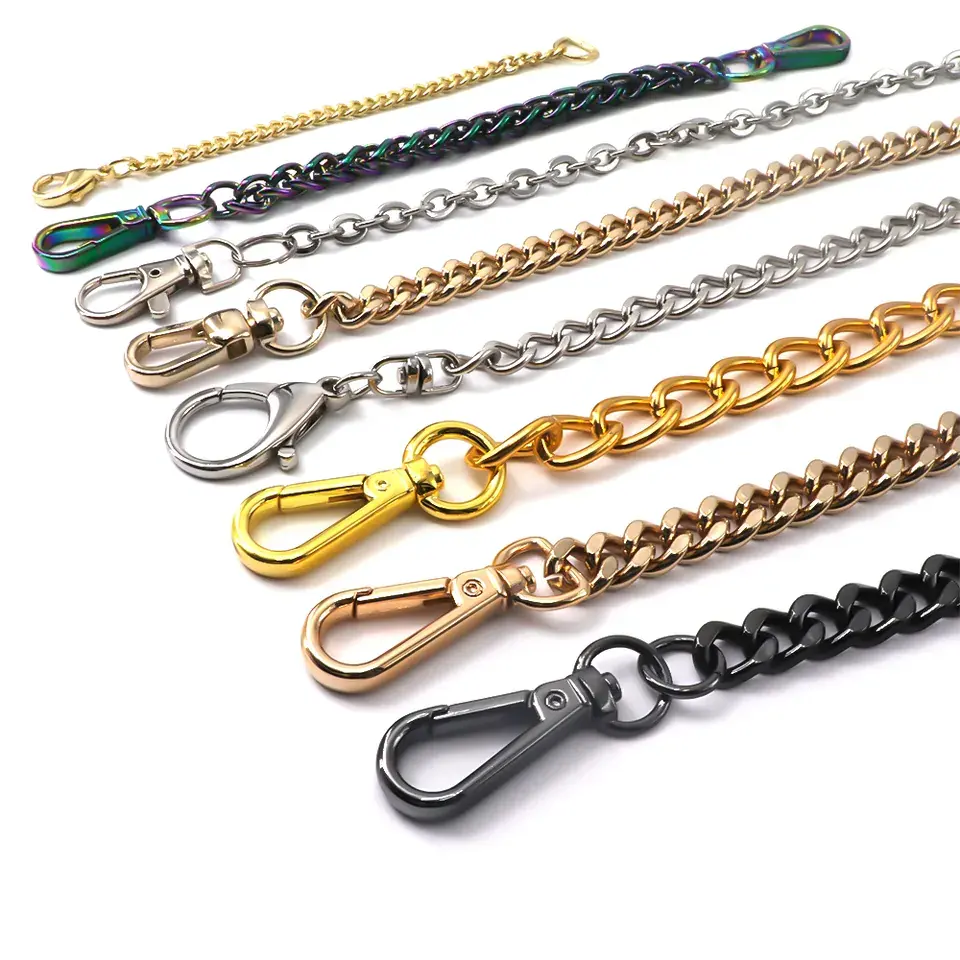 Bag Chain in Zinc Alloy Iron Brass or Aluminium, detail view