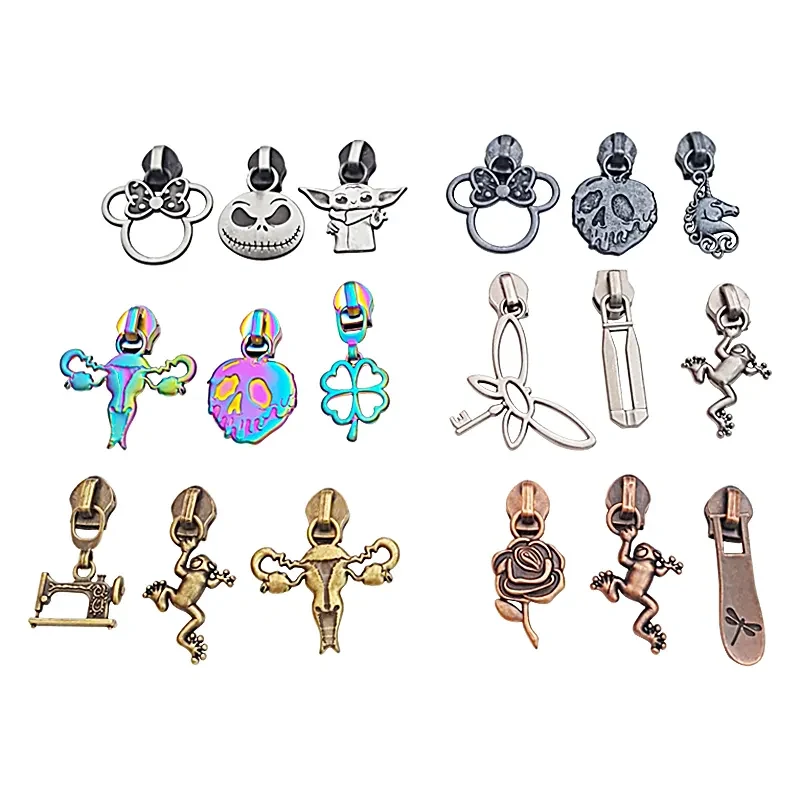 Custom Handbag Zipper Puller, colour options