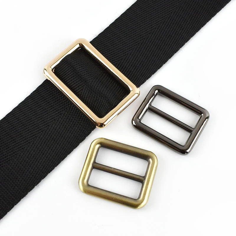 Zinc Alloy Slider for Leather Handbag Straps, alternative view