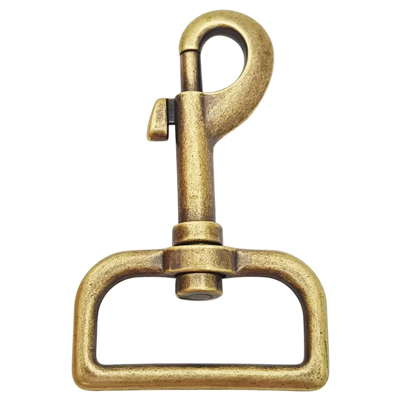 Swivel Snap Hook and Trigger Clip for Pet Products, detail view