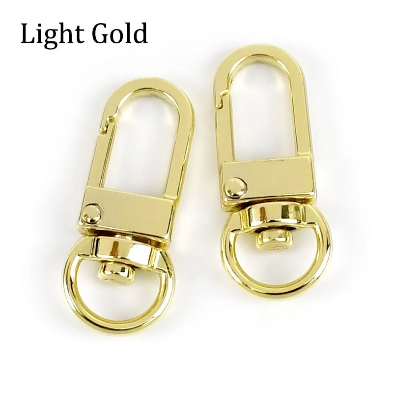 Mini Snap Hook for Purses and Wallets 9 mm, detail view