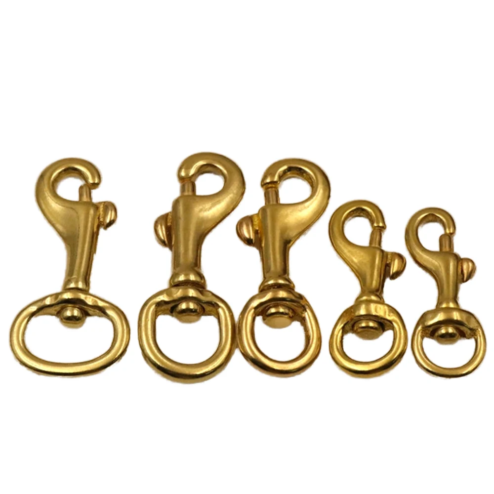 Solid Brass Dog Hook, alternative view