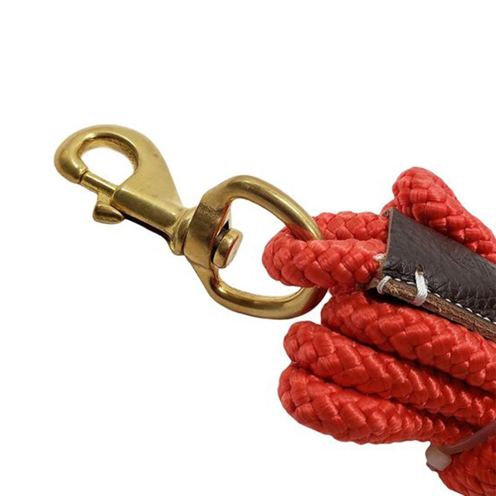 Solid Brass Dog Hook, detail view