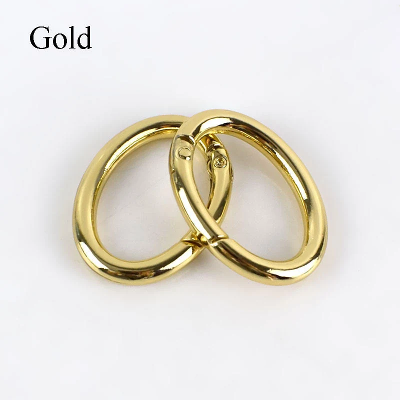 Trigger Spring Oval Ring, size comparison