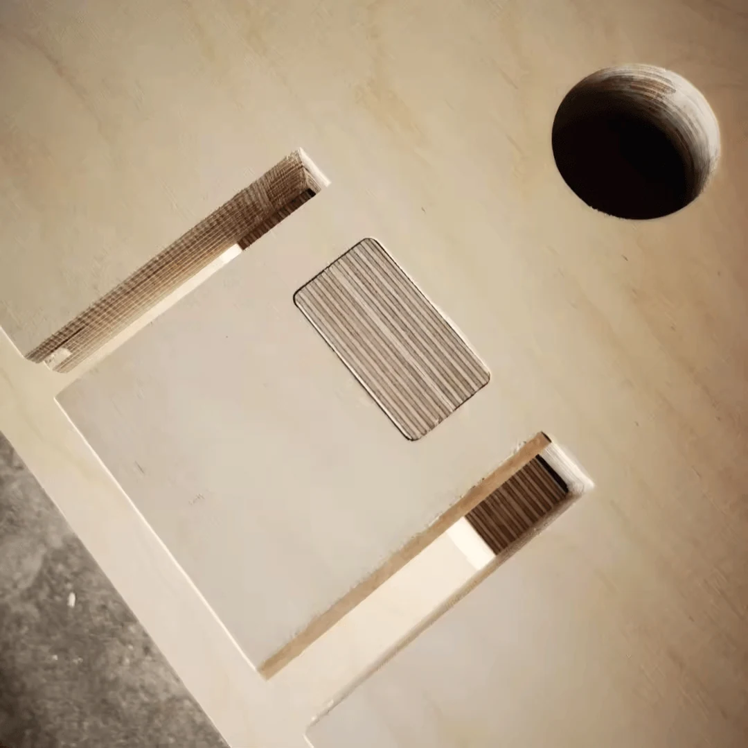 Veneer Faced Plywood stock