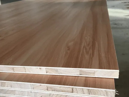 1220 x 2440mm Laminated Wood Block Board - blockboard detail view 2