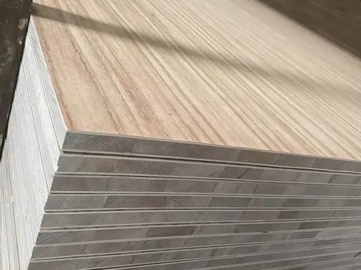 1220 x 2440mm Laminated Wood Block Board - blockboard detail view 4