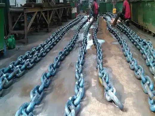 Anchor Chain - profiles steel detail view 2
