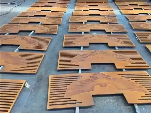 ASTM A242 A606 Weathering Steel Plate supplied by YYT Wood