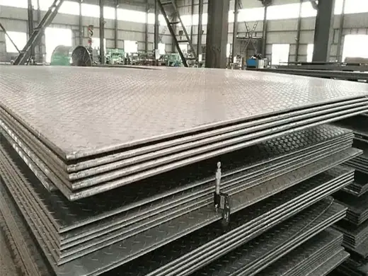 Chequered Steel Plate Checker Steel Sheet - chequered steel plate detail view 3