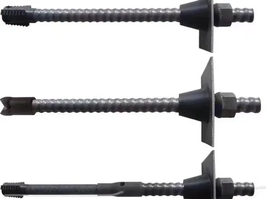 Full Threaded Self Drilling Anchor System Hollow Anchor Bar supplied by YYT Wood