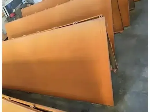JIS SPA-H Weathering Steel Plate - weathering steel plate detail view 2