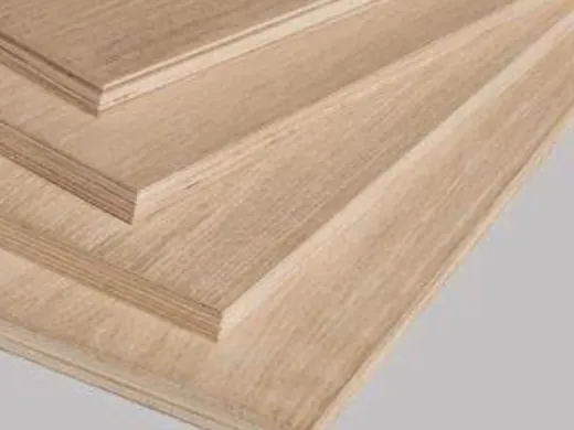 Pine Wood Veneer Faced Commercial Plywood - commercial plywood detail view 2