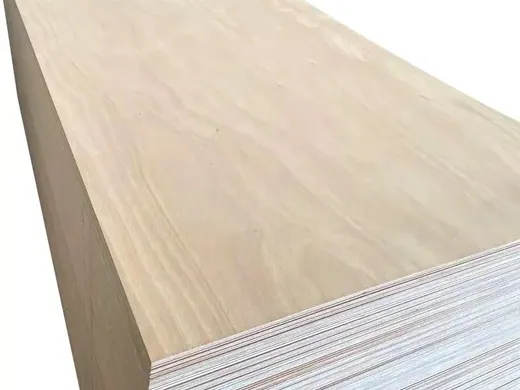 Pine Wood Veneer Faced Commercial Plywood supplied by YYT Wood