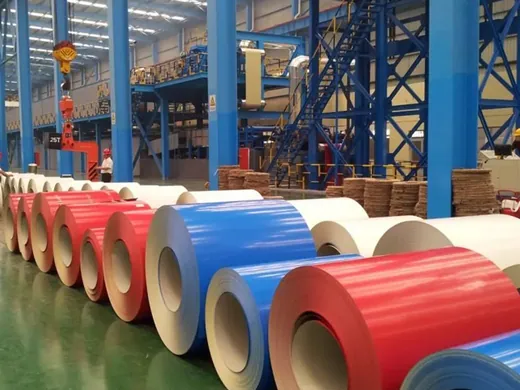 PPGI PPGL Color Coated Steel Coil Pre-painted Steel Coils - steel coil detail view 3