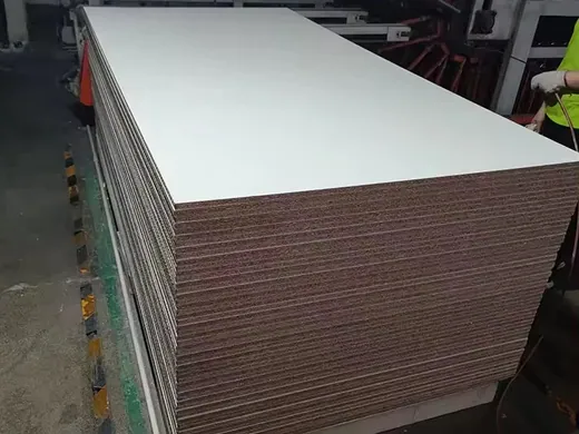 Warm White Laminated Particle Board - laminated particle board detail view 3