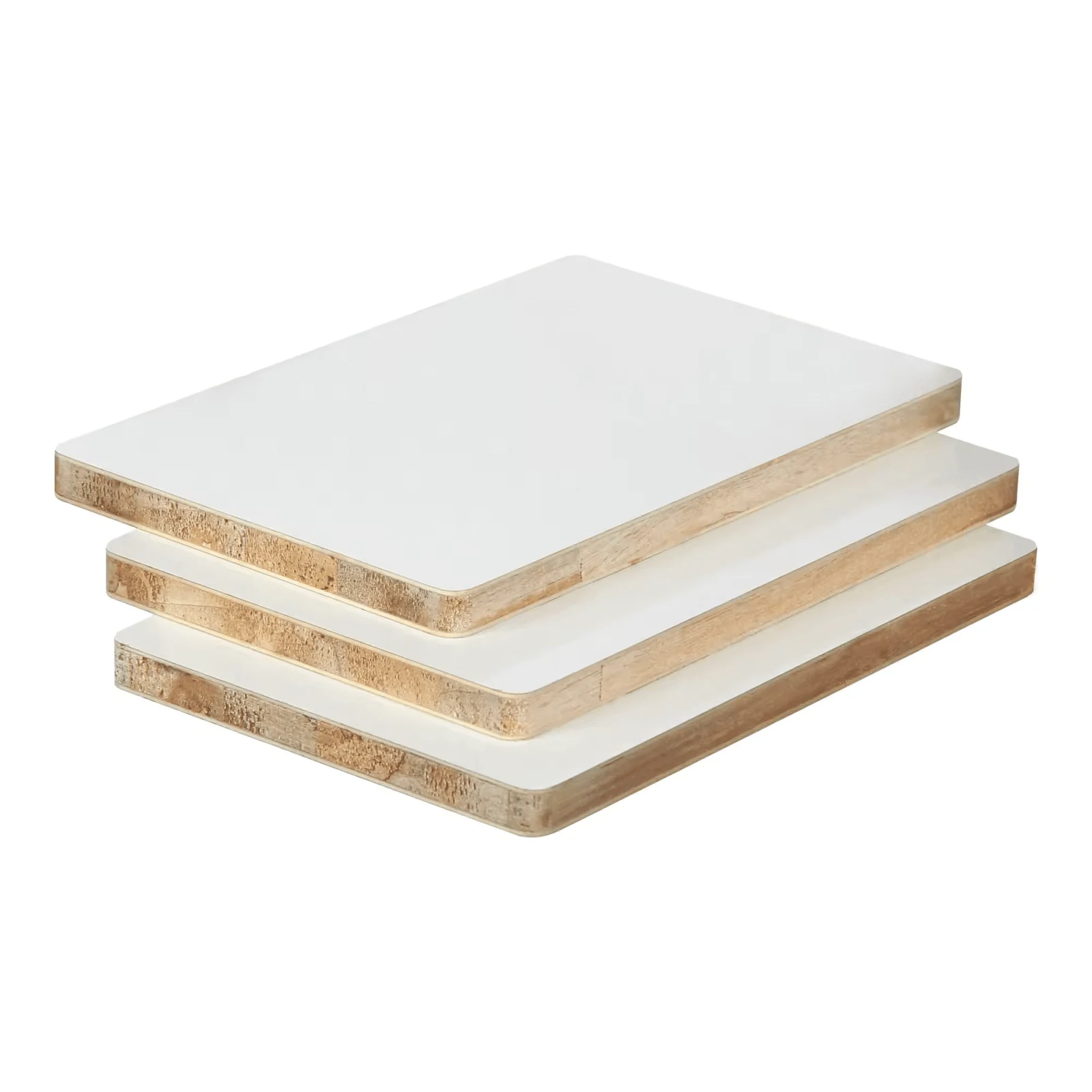 Glossy White 18 mm Melamine Block Board supplied by YYT Wood